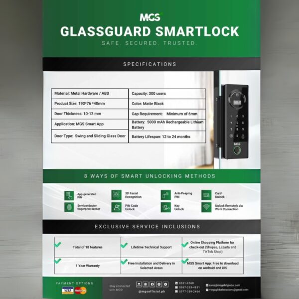 Glass Guard Smart Lock